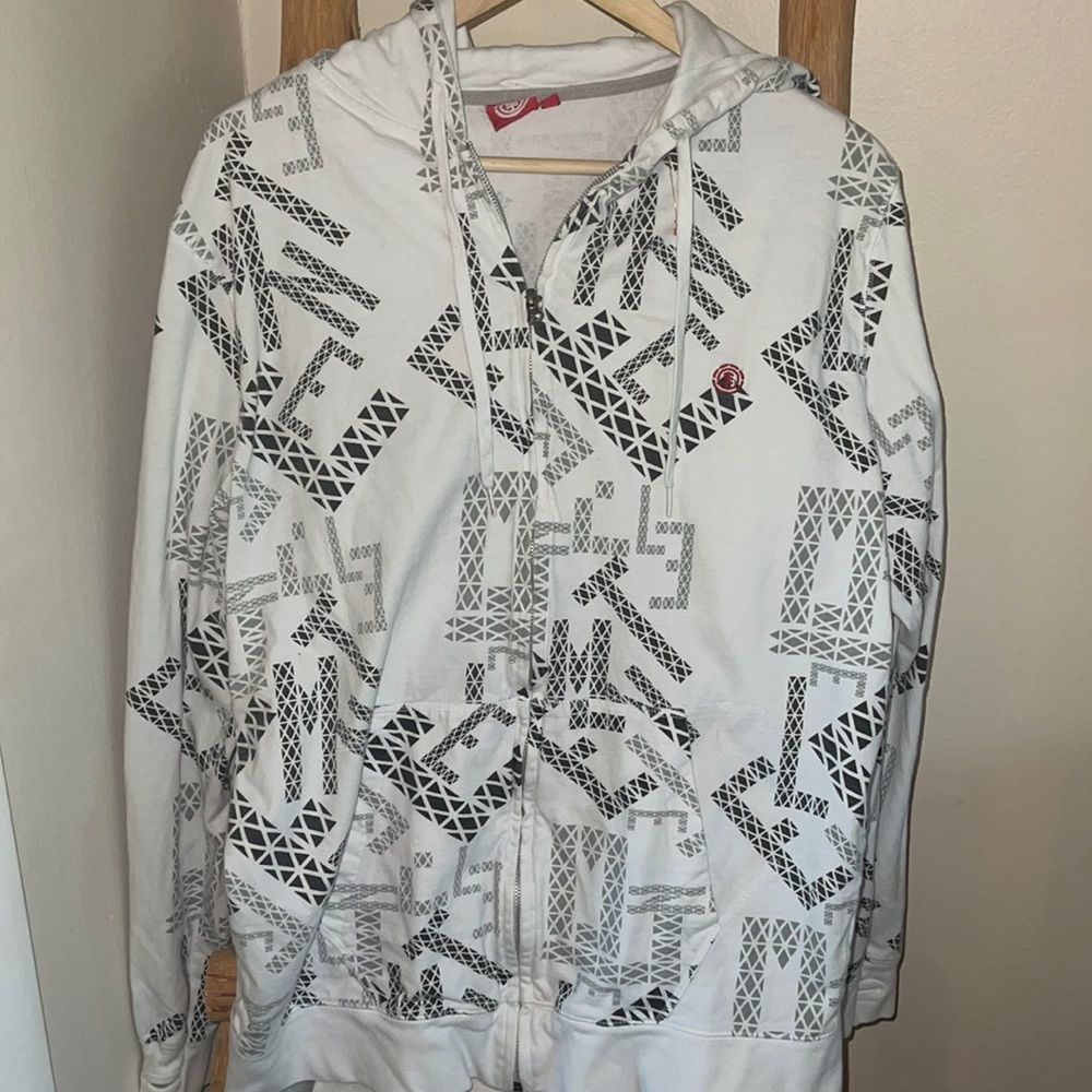 Vintage Element Light Weight Zip Up Hoodie